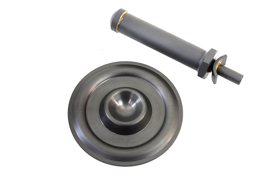 16-0344 - Duo-Glide Right Side Jack Stand Parkerized by V-Twin