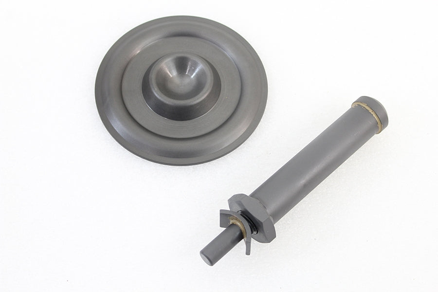 16-0344 - Duo-Glide Right Side Jack Stand Parkerized by V-Twin