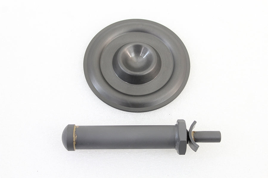 16-0344 - Duo-Glide Right Side Jack Stand Parkerized by V-Twin