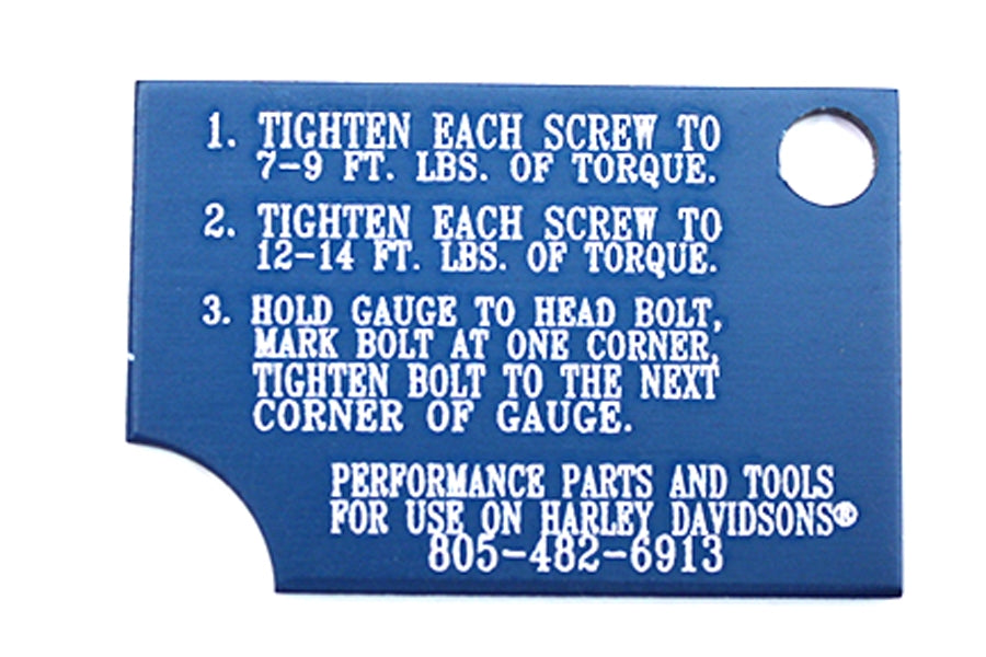 16-0679 - Evolution Head Bolt Torque Gauge Tool by Jims