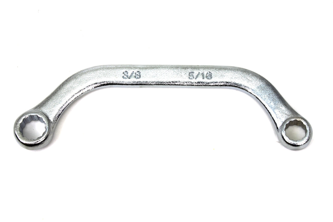 16-0734 - Chrome Socket  inchS inch Wrench 5/16 inch and 3/8 inch by Motorshop