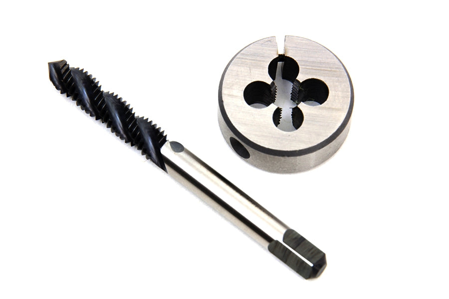 16-1263 - 1/4 x 24  Tap and Die Tool Set by Motorshop