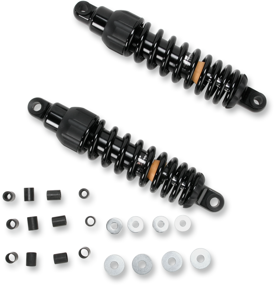 PROGRESSIVE SUSPENSION 444 Series Shock - Black - Standard - 12" 444-4249B