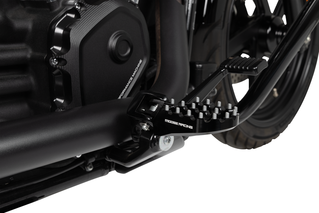 1603-0287 - DRAG SPECIALTIES Custom Shifter Peg - Black Peen 354134