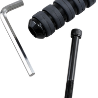 1603-0351 - DRAG SPECIALTIES Soft-Ride Shift Peg - Large - Black 362046