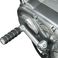 1603-0351 - DRAG SPECIALTIES Soft-Ride Shift Peg - Large - Black 362046