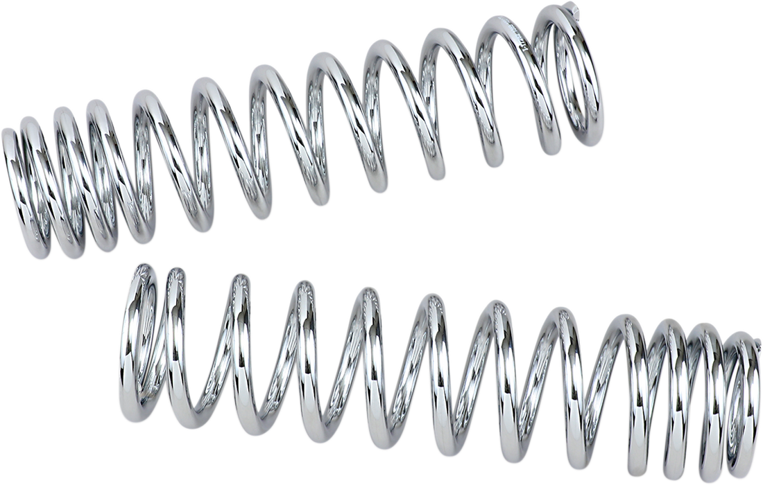 1312-0166 - PROGRESSIVE SUSPENSION Shock Springs - 12/412-Series - Chrome - 120-170 lb/in 03-1365C