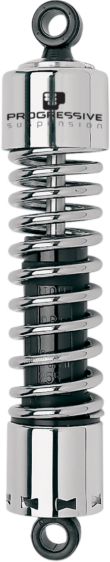 DS-310089 - PROGRESSIVE SUSPENSION 412 Series Shock - 12" - Standard - Chrome - H-D 412-4035C