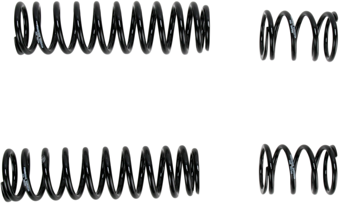 PROGRESSIVE SUSPENSION Shock Springs - 13-Series - Black - 65-130 lb/in 03-1321B