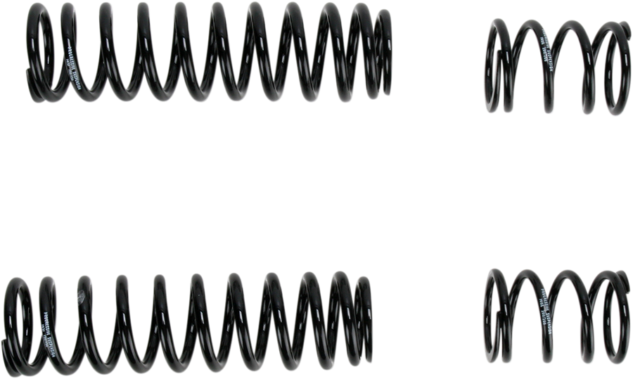 PROGRESSIVE SUSPENSION Shock Springs - 13-Series - Black - 65-130 lb/in 03-1321B