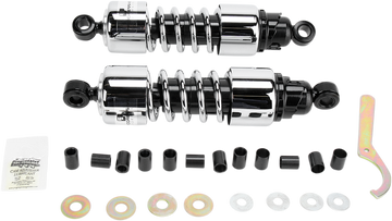 PROGRESSIVE SUSPENSION Shocks - 412 Cruiser Series - Chrome - 11.5" - Heavy Duty 412-4201C