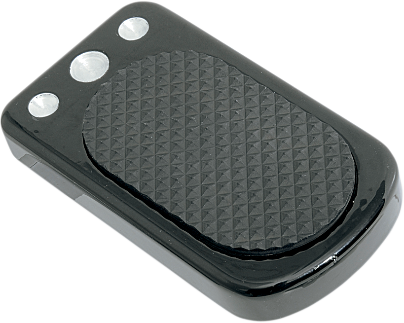 1610-0134 - DRAG SPECIALTIES Brake Pedal Pad - Chrome 1610-0134