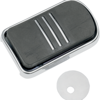 1611-0033 - DRAG SPECIALTIES Sweeper Brake Pedal - Black B35-0221B