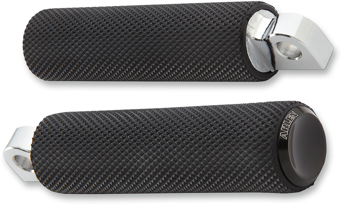 1620-0898 - ARLEN NESS Footpegs - Knurled - Black 07-925