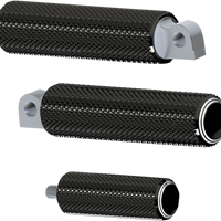 1620-1741 - ARLEN NESS Footpegs - Dual Ring - Black 07-934
