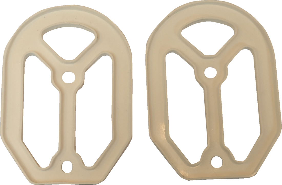 1620-2488 - DRAG SPECIALTIES Qualifier Insert - Rubber - White P17-6602-W