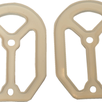 1620-2488 - DRAG SPECIALTIES Qualifier Insert - Rubber - White P17-6602-W
