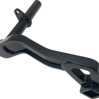 1620-2505 - DRAG SPECIALTIES Passenger Peg Mount - Left Mounting Bracket - Black - FXD P17-0490GB