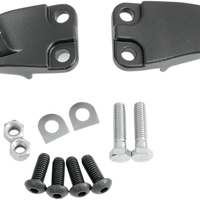 1620-2507 - DRAG SPECIALTIES Passenger Peg Mount - Foot Peg Supports - Black - FXD P17-0491GB