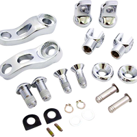 1620-2512 - DRAG SPECIALTIES Passenger Peg Mount - Adjustable - Chrome 63190
