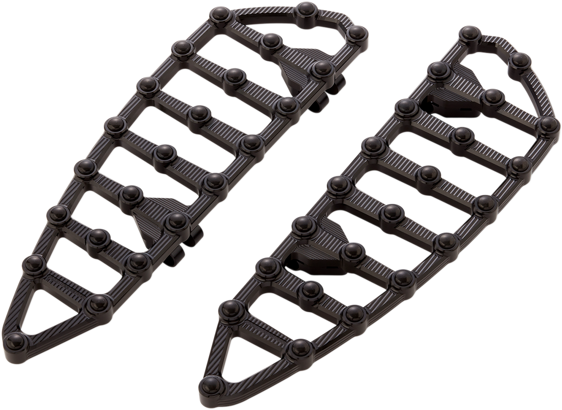 1621-0942 - ARLEN NESS MX Driver Floorboards - Black 06-891