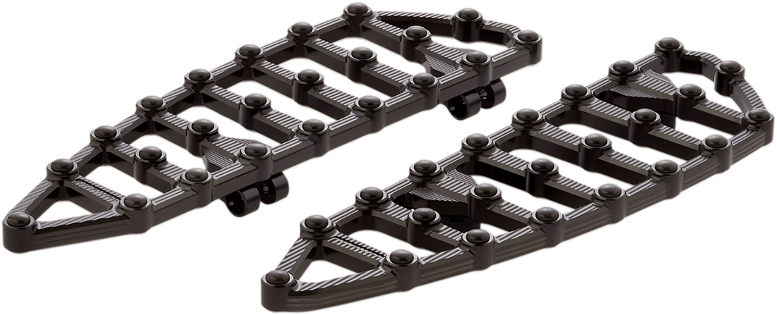 1621-0942 - ARLEN NESS MX Driver Floorboards - Black 06-891