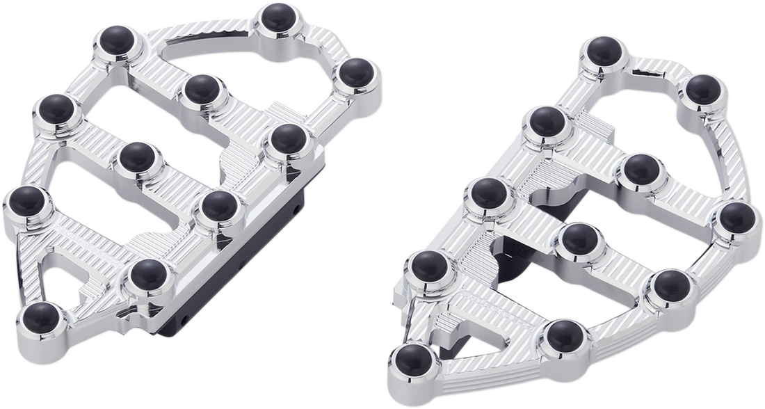 1621-0946 - ARLEN NESS MX Passenger Floorboards - Chrome 06-895