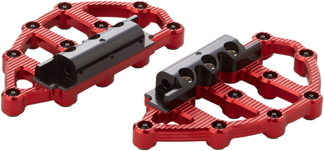 1621-0949 - ARLEN NESS MX Passenger Floorboards - Red 06-898