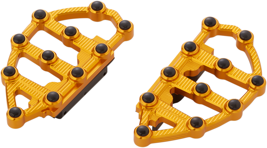 1621-0950 - ARLEN NESS MX Passenger Floorboards - Gold 06-899
