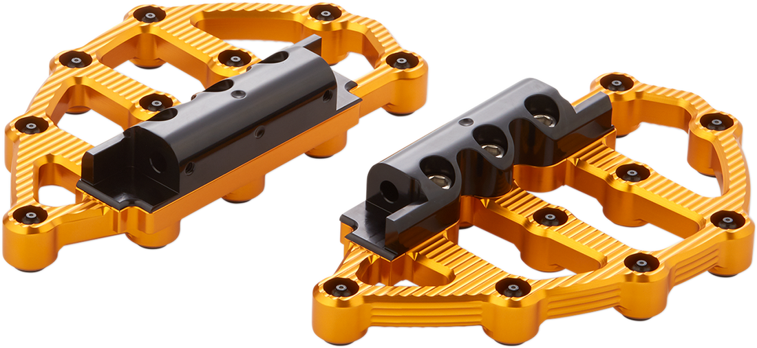 1621-0950 - ARLEN NESS MX Passenger Floorboards - Gold 06-899