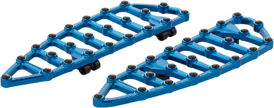1621-1014 - ARLEN NESS MX Driver Floorboards - Blue 410-009