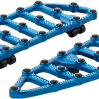 1621-1014 - ARLEN NESS MX Driver Floorboards - Blue 410-009