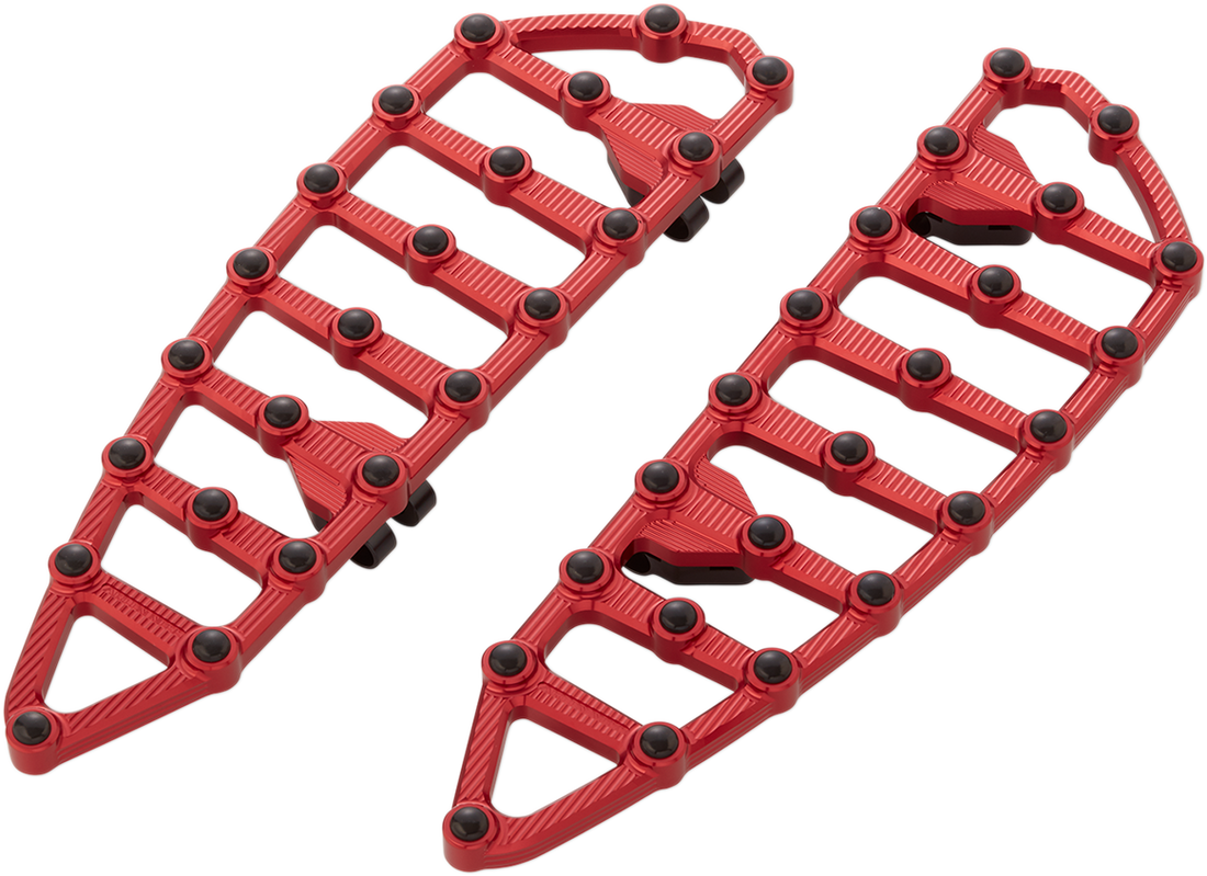 1621-1014 - ARLEN NESS MX Driver Floorboards - Blue 410-009