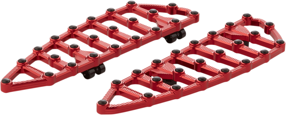1621-1017 - ARLEN NESS MX Driver Floorboards - Red 410-012