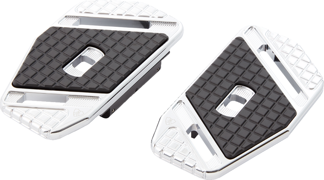 1621-1133 - ARLEN NESS SpeedLiner Passenger Floorboards - Chrome 410-029