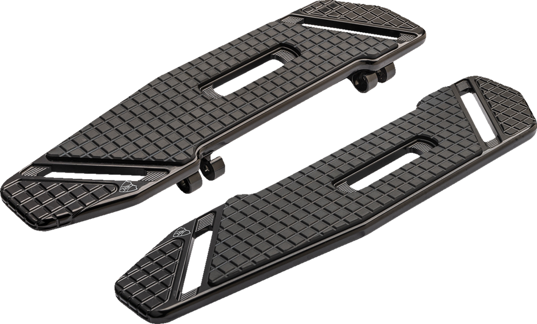 1621-1166 - ARLEN NESS SpeedLiner Floorboards - Driver - Gold 410-035