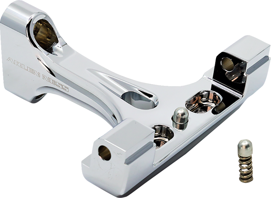 1621-1174 - ARLEN NESS Forged Floorboard Mounts - Passenger - Chrome 410-034