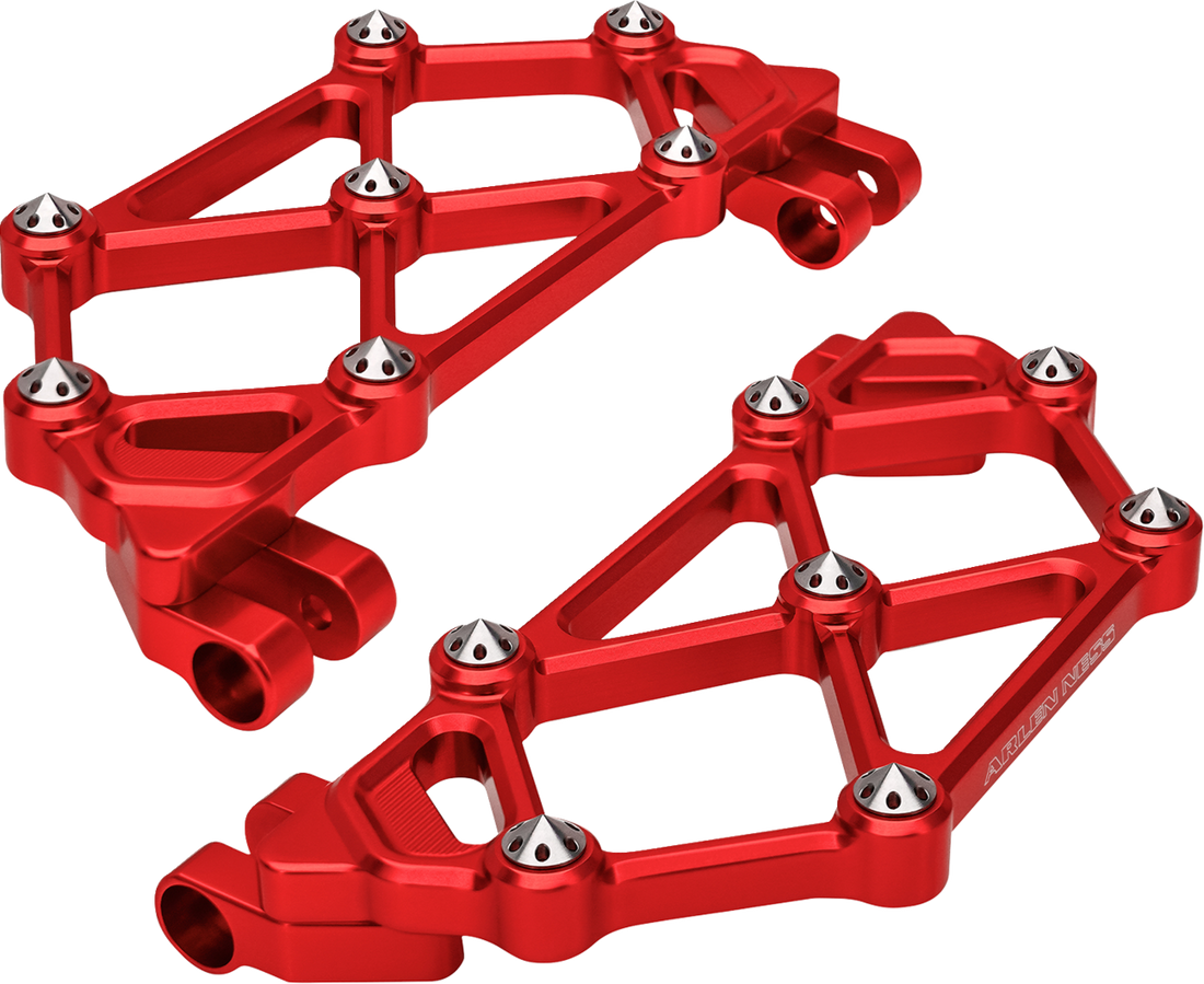 1621-1212 - ARLEN NESS Mini Diamond Floorboards - Driver - Red - FLT 410-049