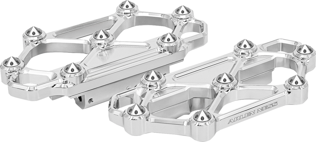 1621-1219 - ARLEN NESS Diamond Floorboards - Passenger - Chrome 410-059