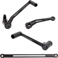 1623-0557 - ARLEN NESS Speedliner Foot Control Kit w/ Toe Shifter - Solo - Black 420-103