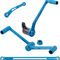 1623-0603 - ARLEN NESS SpeedLiner Foot Control Kit w/ Heel/Toe Shifter - Blue 420-132
