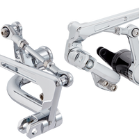 1623-0627 - ARLEN NESS Mid Controls - Chrome - FLT/FLH '23-'25 420-131