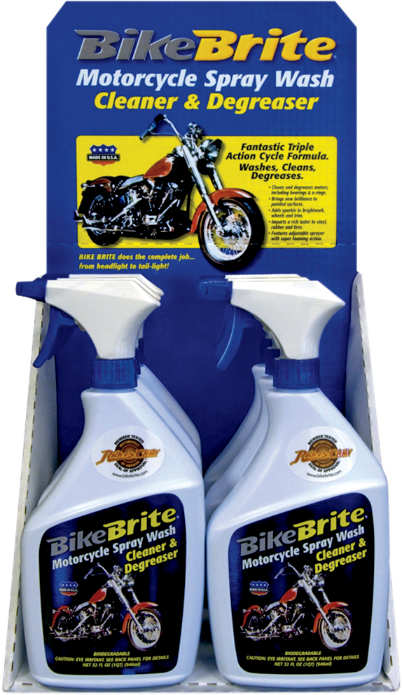 DS-700029 - BIKE BRITE Counter Display - 6 Pack / 32 U.S. fl oz. Each MC44D