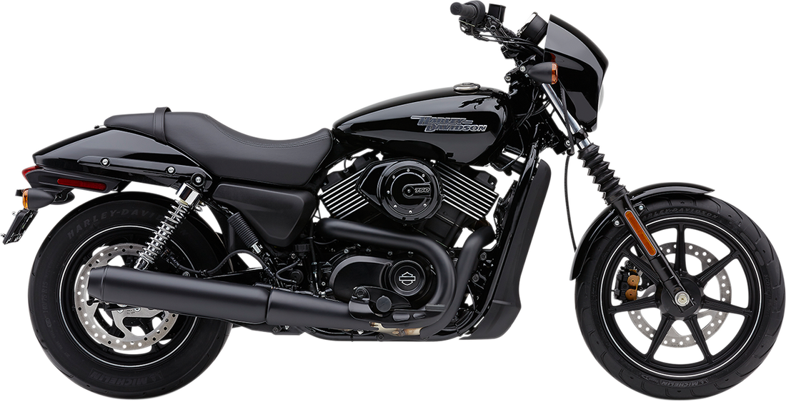 1801-1217 - COBRA 4" Black El Diablo Muffler 6510B