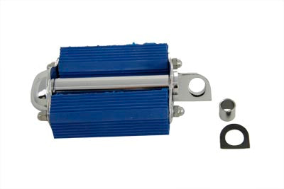 17-0044 - Bicycle Kick Starter Pedal and Axle Assembly Blue by Motorshop