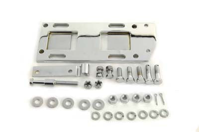 17-0244 - Transmission Mounting Plate Kit Chrome by Motorshop