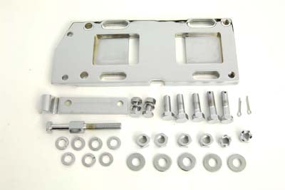 17-0246 - Transmission Mounting Plate Kit Chrome by Motorshop