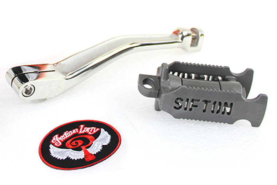 17-0285 - Indian Larry Kick Starter Arm Kit Stainless by Motorshop