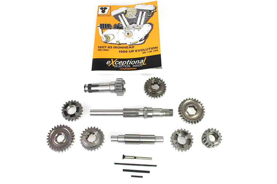 17-0824 - XL Transmission Gear and Shaft Set by V-Twin