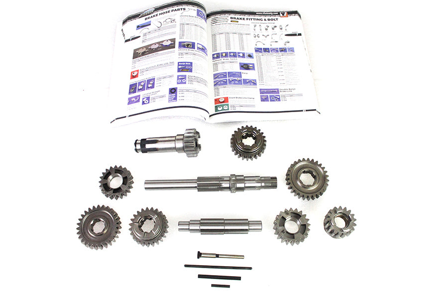 17-0824 - XL Transmission Gear and Shaft Set by V-Twin